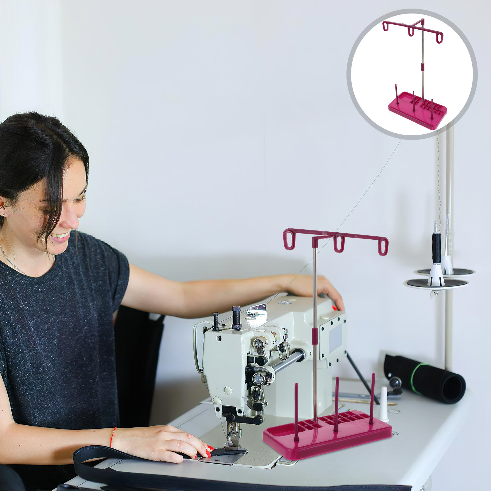 3 Spool Sewing Machine Thread  - Embroidery Craft review and price