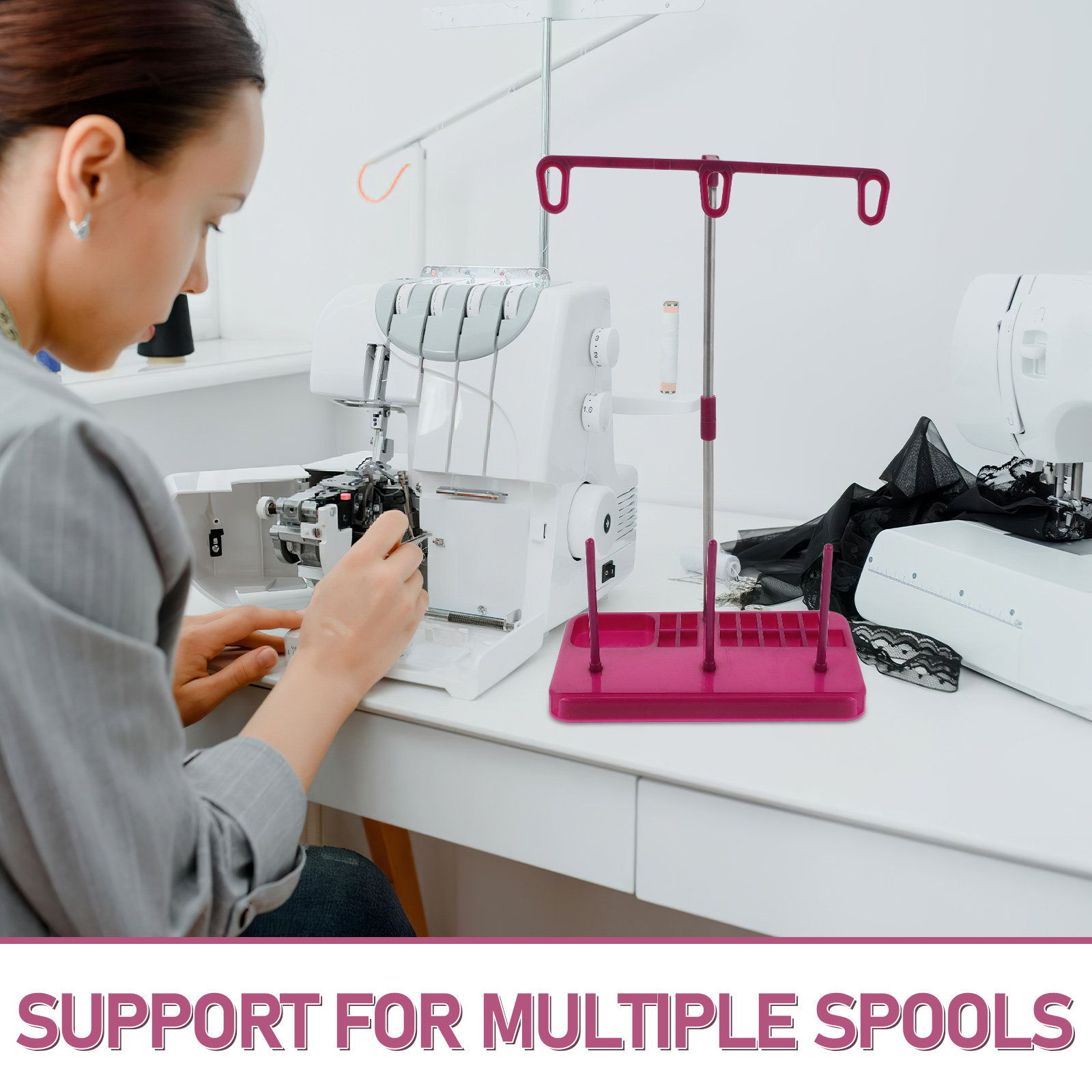 3 Spool Sewing Machine Thread  - Embroidery Craft review and price