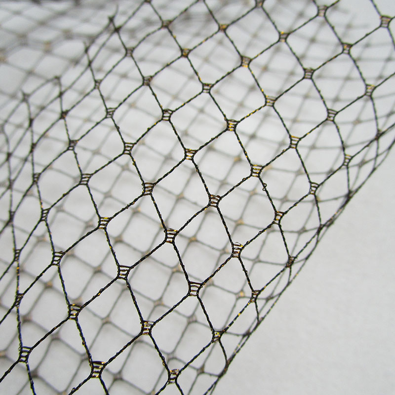 Diamond Lattice Black Net Fabr - Crystal Mesh Fabric review and price